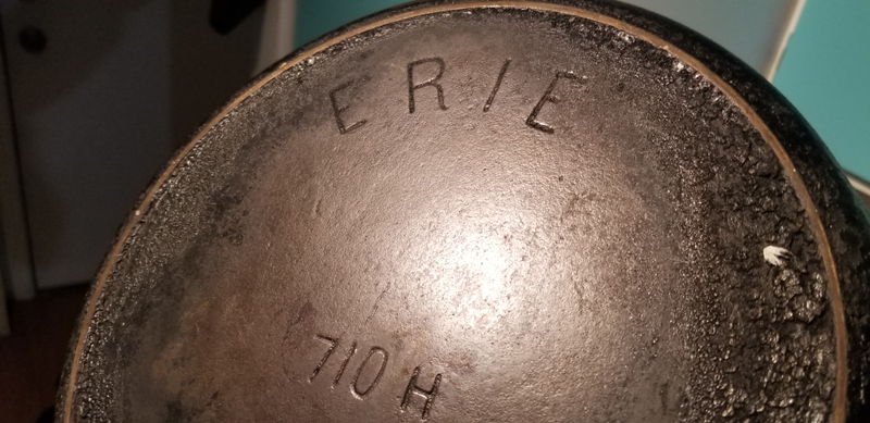 Block letters and heat ring are the easiest to spot features that help date the iron.